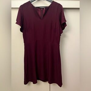 LOFT purple dress, size 10